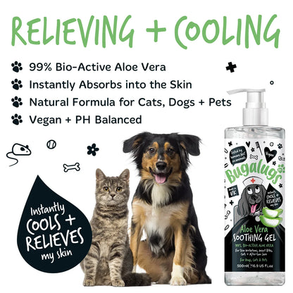 Bugalugs Aloe Vera Soothing Gel 500ml