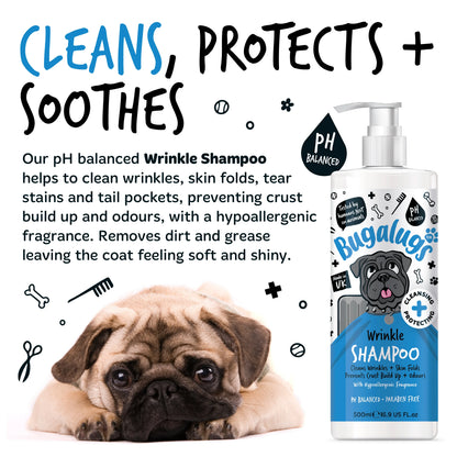 Bugalugs Wrinkle Pet Shampoo 500ml