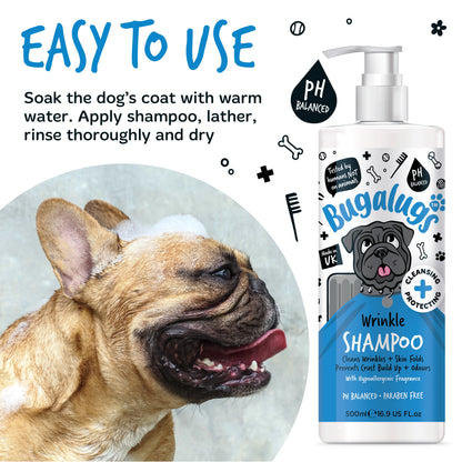 Bugalugs Wrinkle Pet Shampoo 500ml