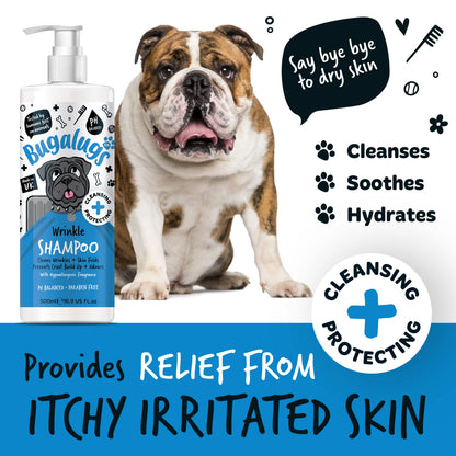 Bugalugs Wrinkle Pet Shampoo 500ml