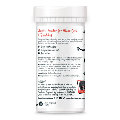 Bugalugs Styptic Powder 50G