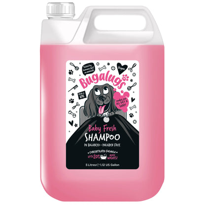 Bugalugs Baby Fresh Dog Shampoo 5 Litre