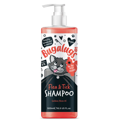 Bugalugs Cat Flea & Tick Dog Shampoo 500ml