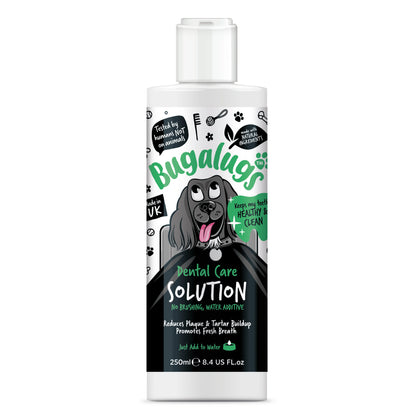 Bugalugs Dental Care Water Additive 250ml for Dogs & Cats