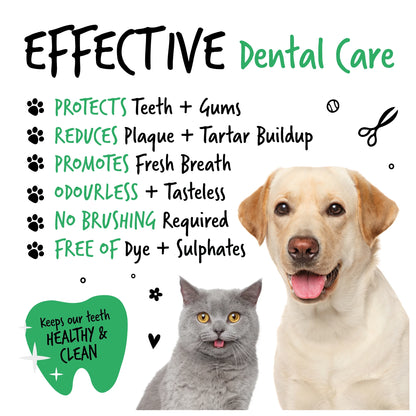 Bugalugs Dental Care Water Additive 490ml for Dogs & Cats