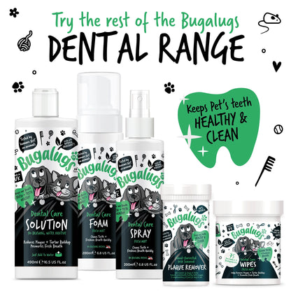 Bugalugs Dental Care Spray 200ml (Spearmint) for Dogs & Cats