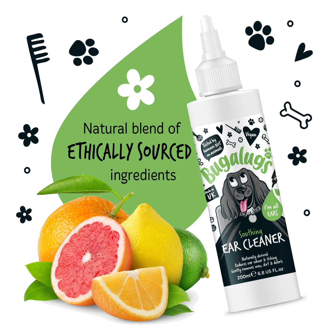 Bugalugs Ear Cleaner 200ml