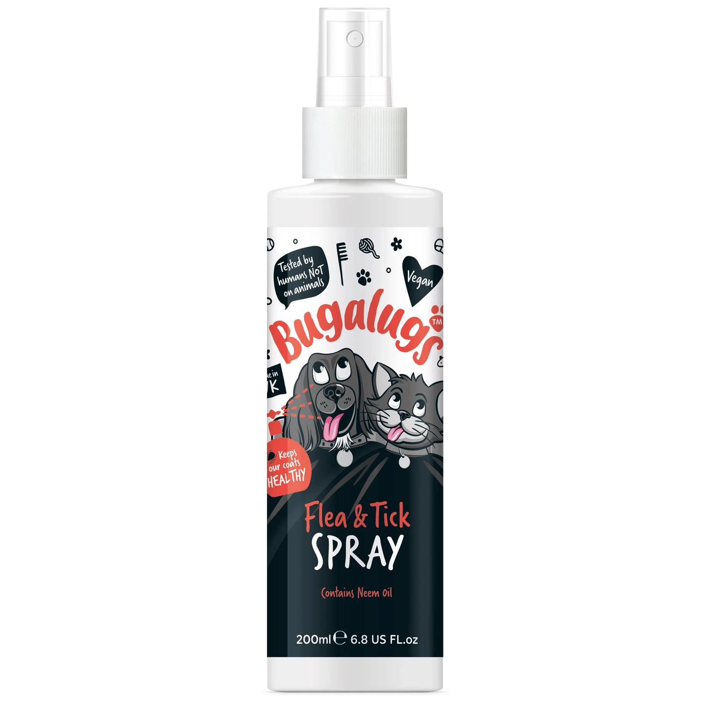Bugalugs Flea & Tick Spray 200ml