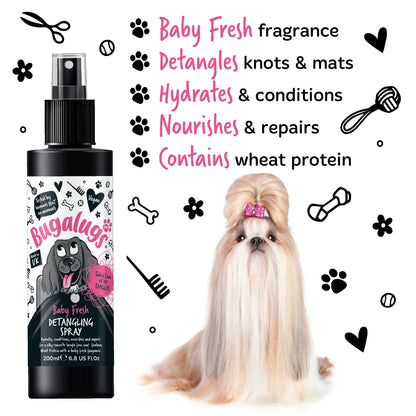 Bugalugs Baby Fresh Detangling Spray 200ml