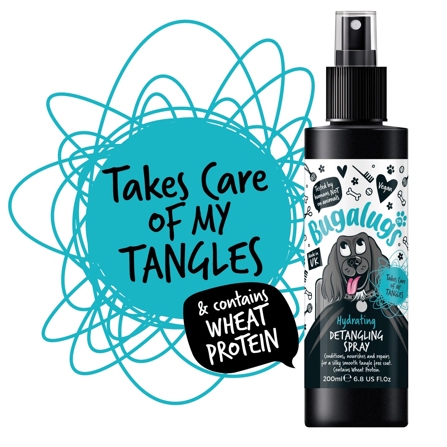 Bugalugs Original Detangling Spray 200ml