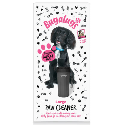 Bugalugs Paw Cleaner - Large (Black)