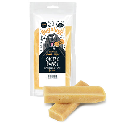 Bugalugs Himalayan Yak Chews Large (2 pack) 182g