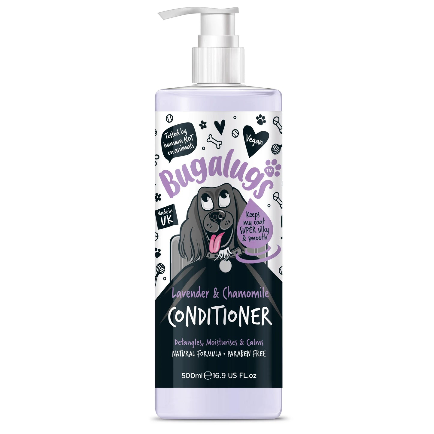 Bugalugs Dog Conditioner (Lavender & Chamomile) 500ml