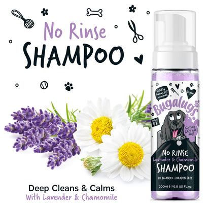 Bugalugs No Rinse Shampoo Lavender & Chamomile 200ml