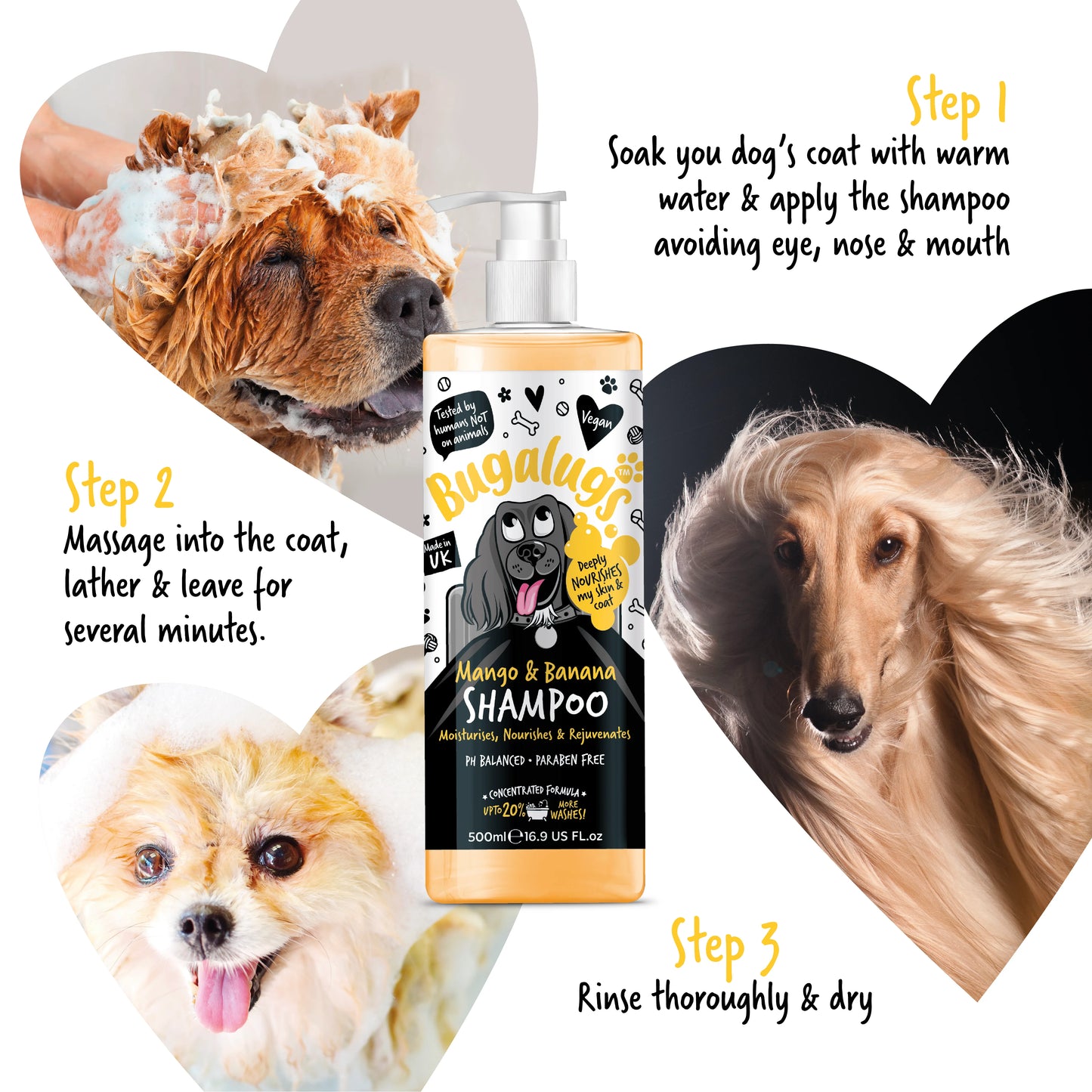 Bugalugs Mango & Banana 500ml