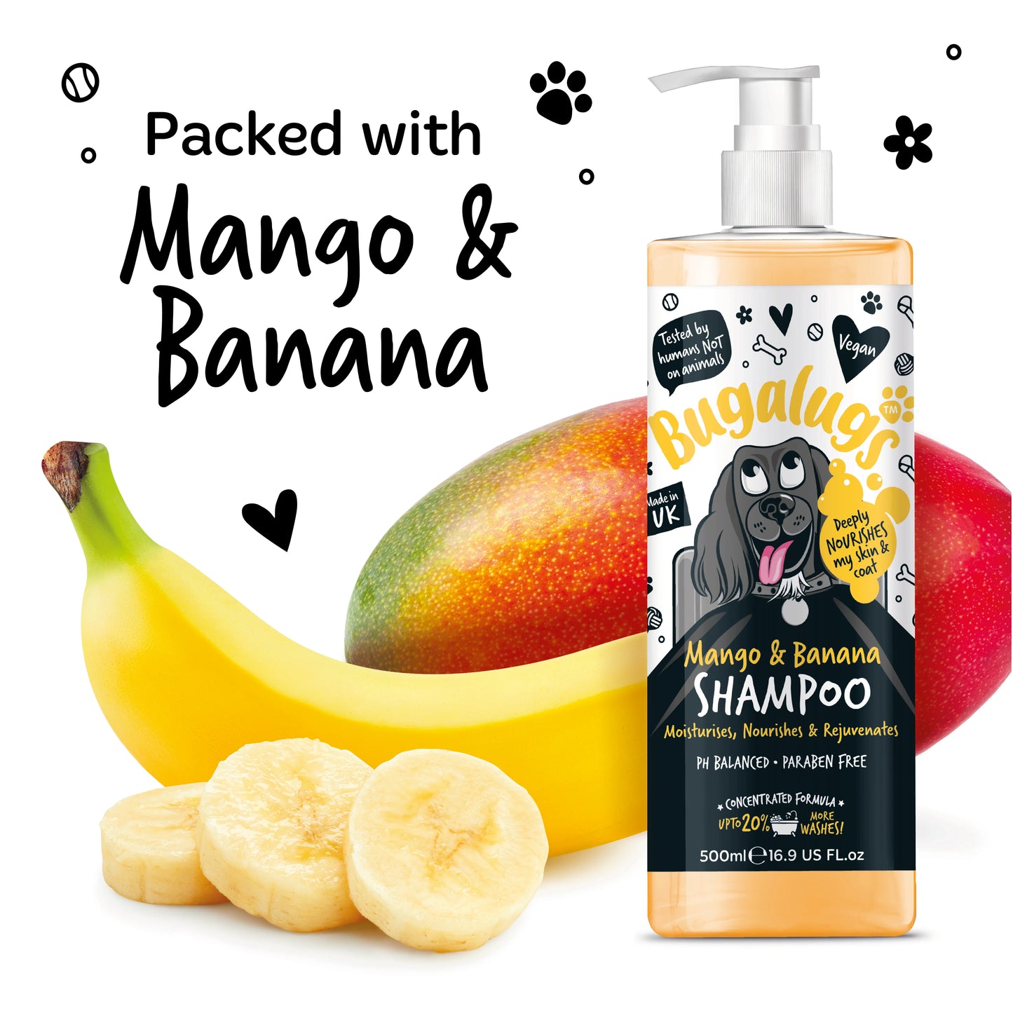 Bugalugs Mango & Banana 500ml