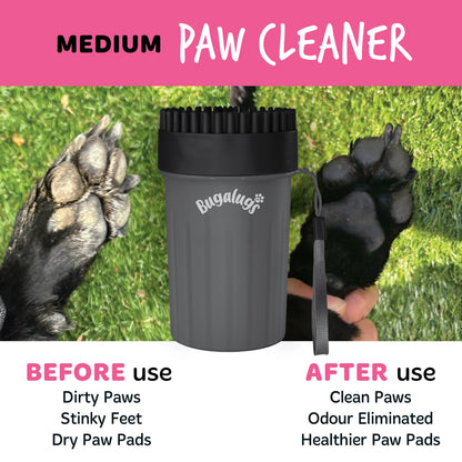 Bugalugs Paw Cleaner - Medium (Black)