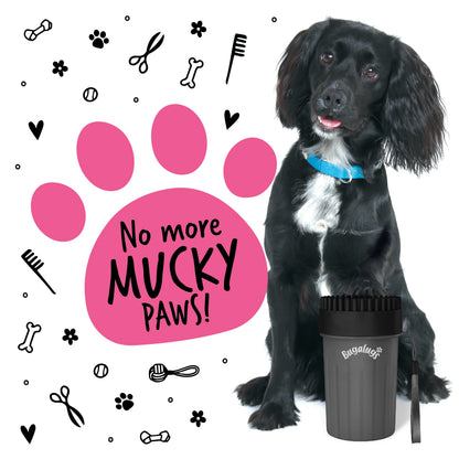 Bugalugs Paw Cleaner - Medium (Black)
