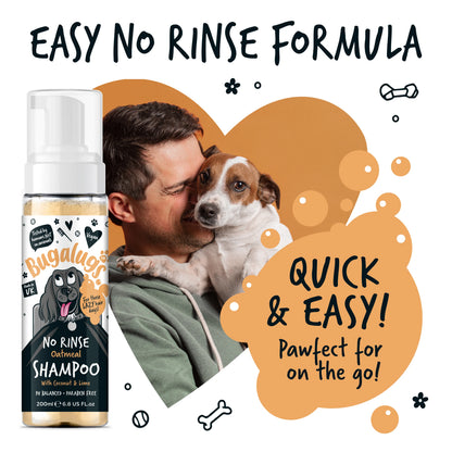 Bugalugs No Rinse Shampoo Oatmeal 200ml