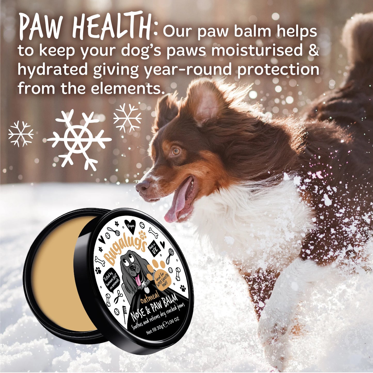 Bugalugs Paw & Nose Balm Pot 30g