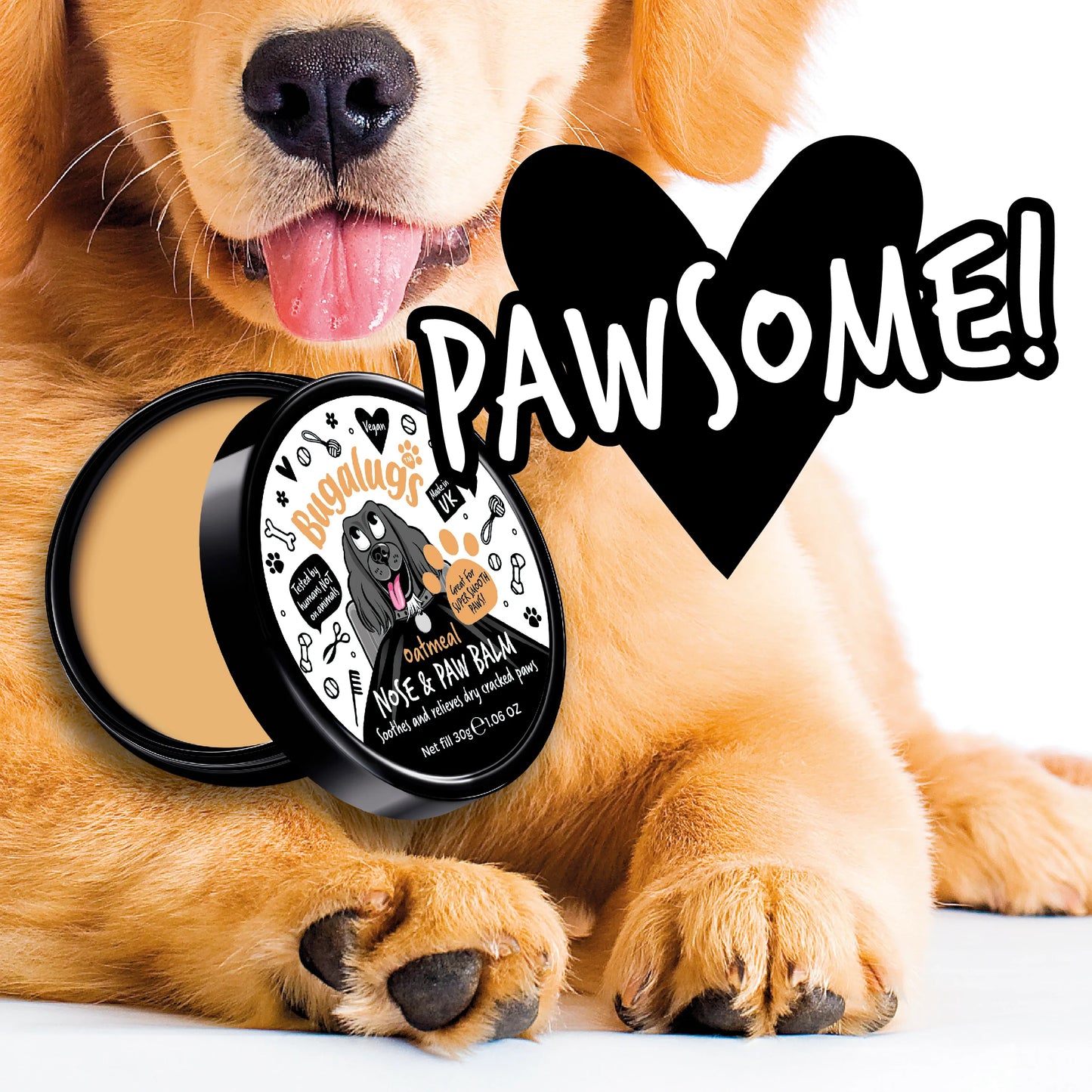Bugalugs Paw & Nose Balm Pot 30g