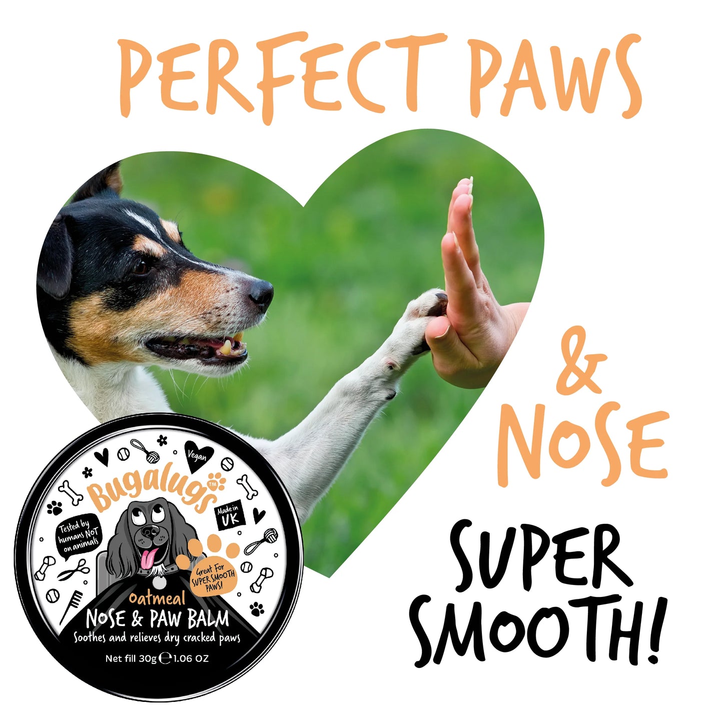 Bugalugs Paw & Nose Balm Pot 30g
