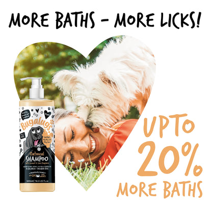 Bugalugs Oatmeal Dog Shampoo 500ml