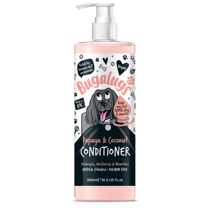 Bugalugs Dog Conditioner (Papaya & Coconut) 500ml