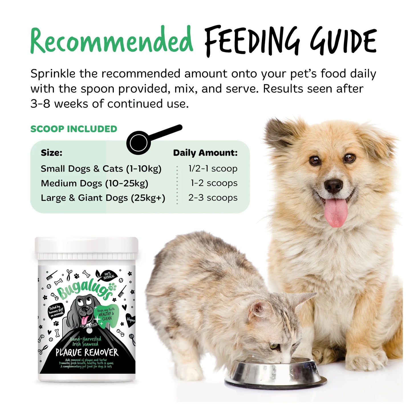 Bugalugs Plaque Remover 200g for Dogs & Cats