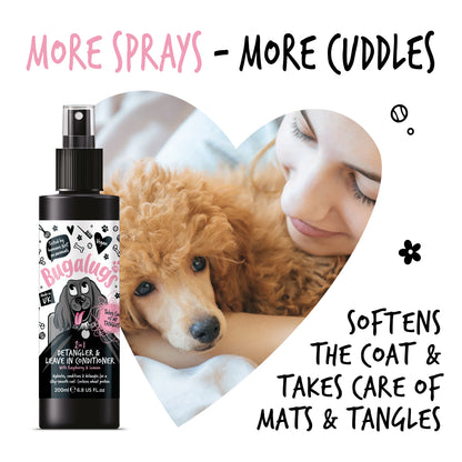 Bugalugs Detangling & Conditioning Spray 200ml (Raspberry & Lemon)