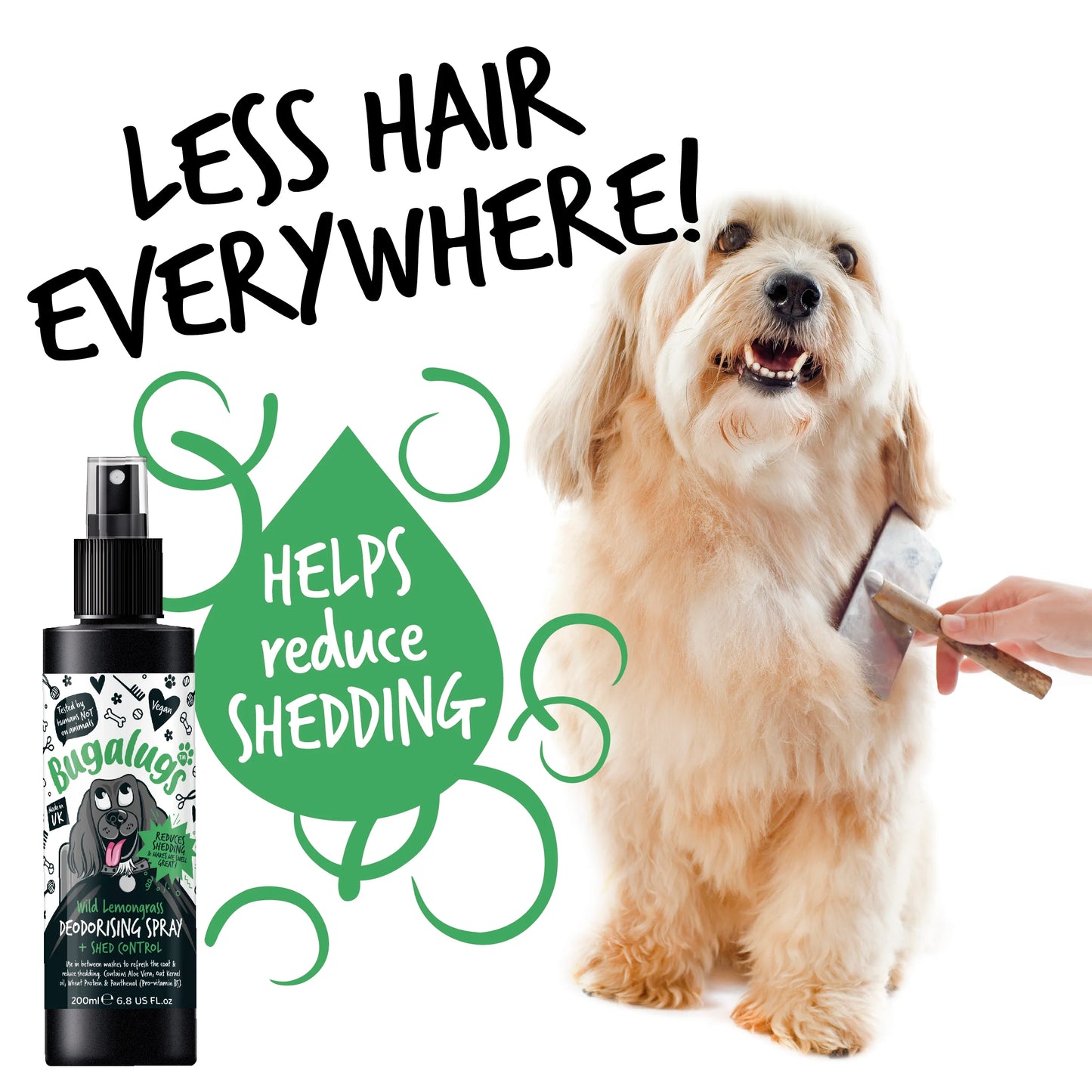 Bugalugs Baby Fresh Dog Cologne 200ml