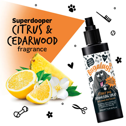 Bugalugs Stinky Dog Deodorising Spray 200ml