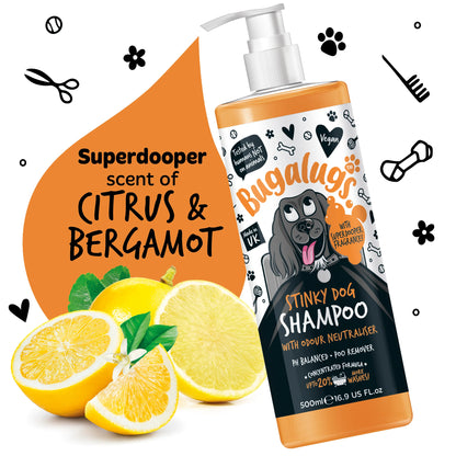 Bugalugs Stinky Dog Shampoo Odour Control 500ml