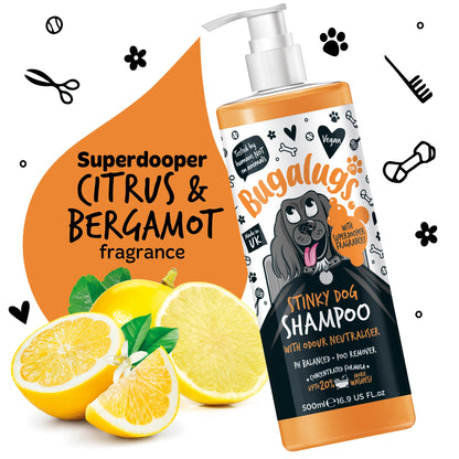 Bugalugs Stinky Dog Shampoo Odour Control 500ml