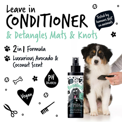 Bugalugs Tangle Tame Detangling & Conditioning Spray 200ml (Avocado & Coconut)