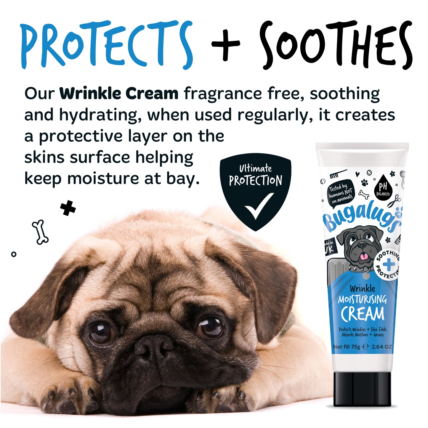 Bugalugs Wrinkle Cream 75g