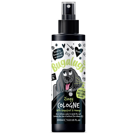 Bugalugs Zingy Dog Cologne (Grapefruit & Orange) 200ml