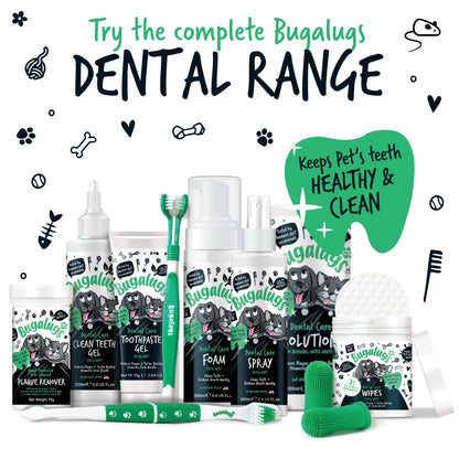 Bugalugs Double Ended Pet Toothbrush For Dogs & Cats