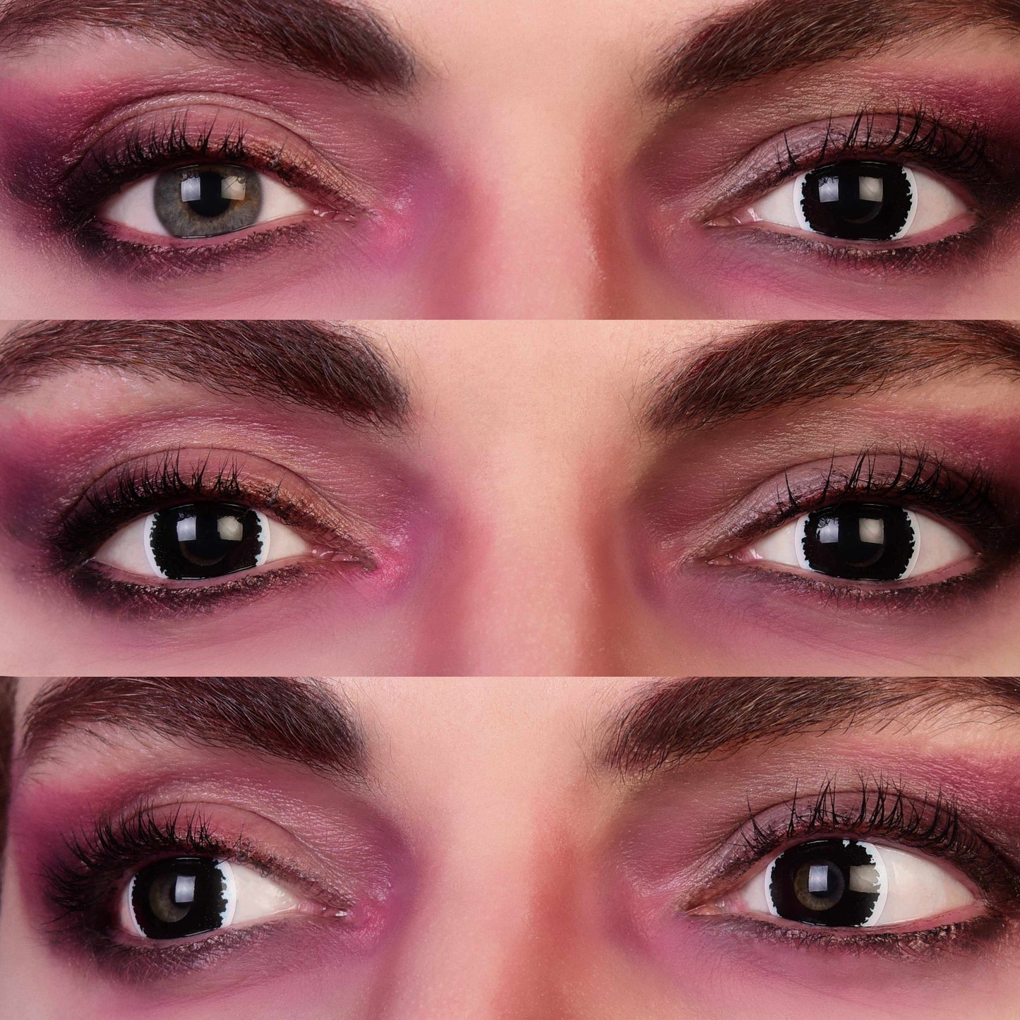 PRIMAL ® Chaos - Black Colored Contact Lenses