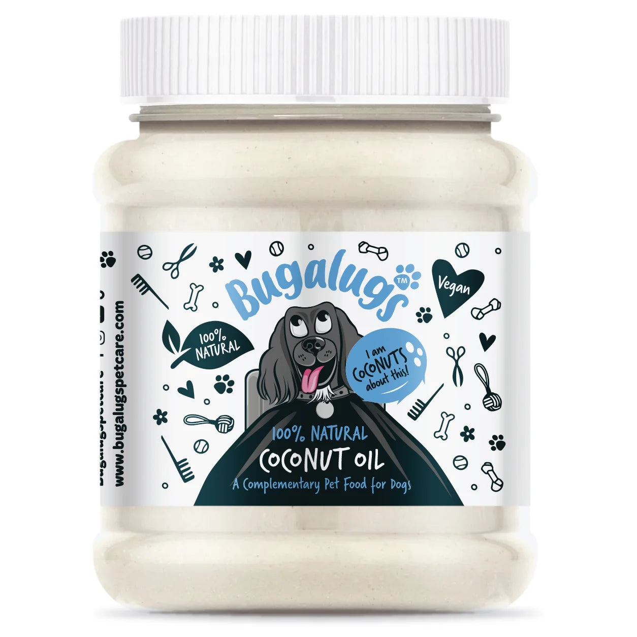 Bugalugs 100% Natural Coconut Oil 340g