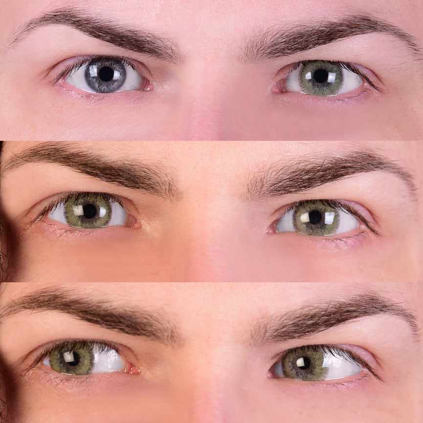 Brown colored contact lenses, coloured contact lenses, color contacts, circle lens.