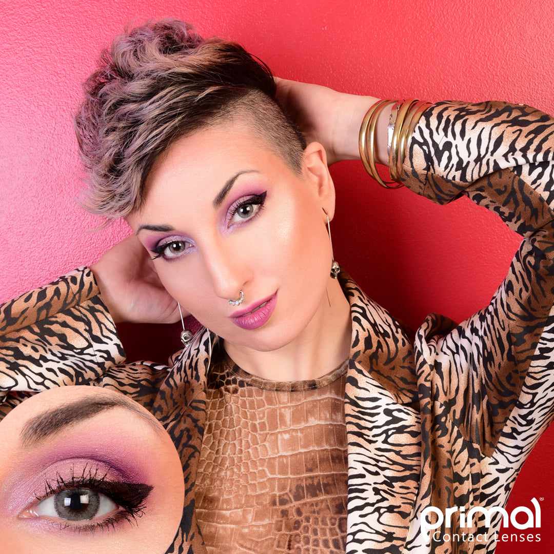 Green colored contact lenses, coloured contact lenses, color contacts, circle lens.