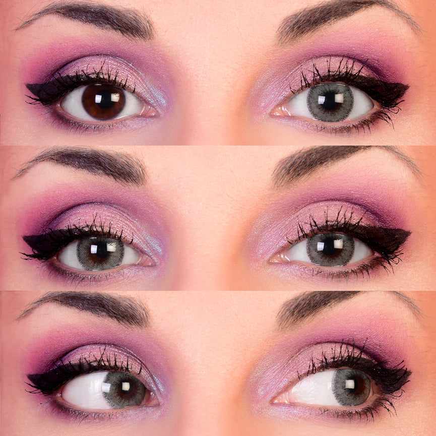 Green colored contact lenses, coloured contact lenses, color contacts, circle lens.