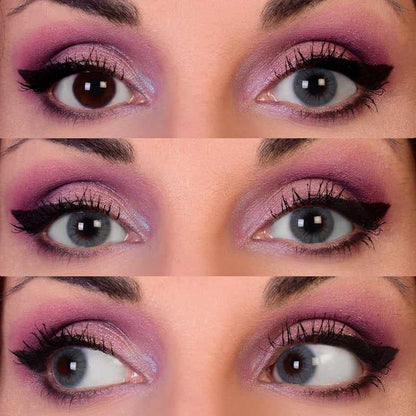 Blue colored contact lenses, coloured contact lenses, color contacts, circle lens.