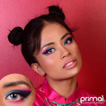 Grey Blue colored contact lenses, coloured contact lenses, color contacts, circle lens.
