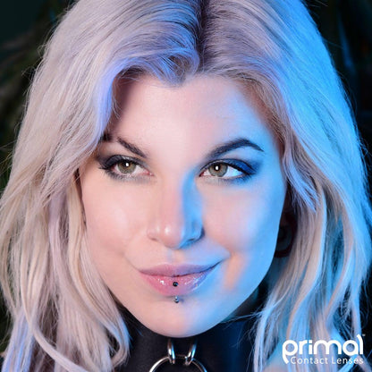 Brown colored contact lenses, coloured contact lenses, color contacts, circle lens.