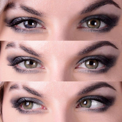 Brown colored contact lenses, coloured contact lenses, color contacts, circle lens.