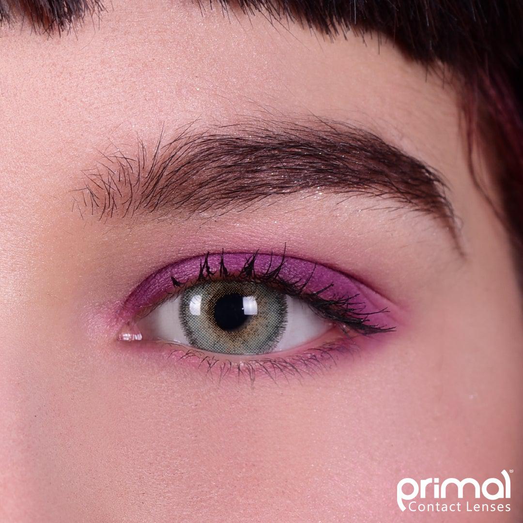 Green colored contact lenses, coloured contact lenses, color contacts, circle lens.