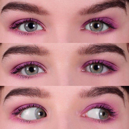 Green colored contact lenses, coloured contact lenses, color contacts, circle lens.