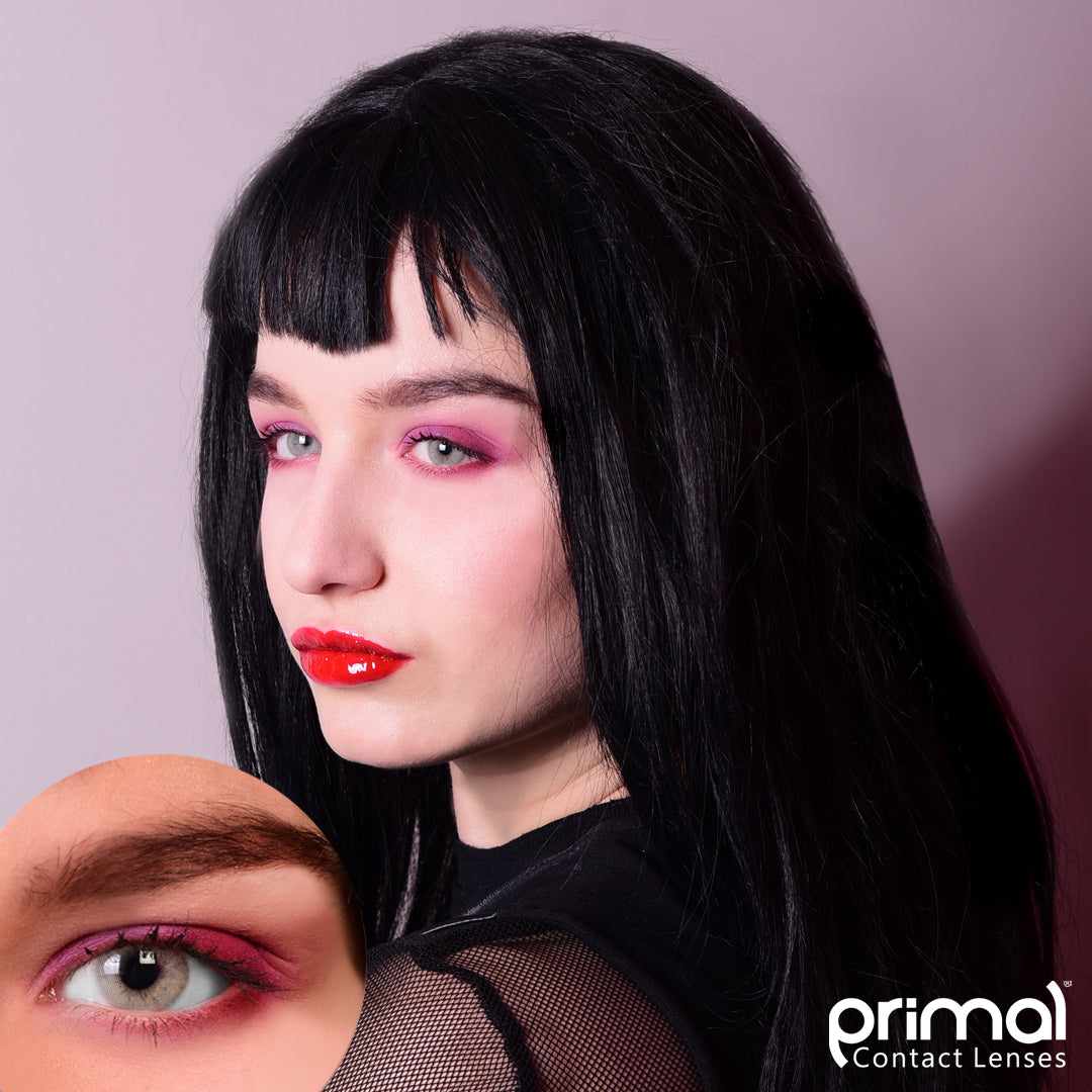 White colored contact lenses, coloured contact lenses, color contacts, circle lens.